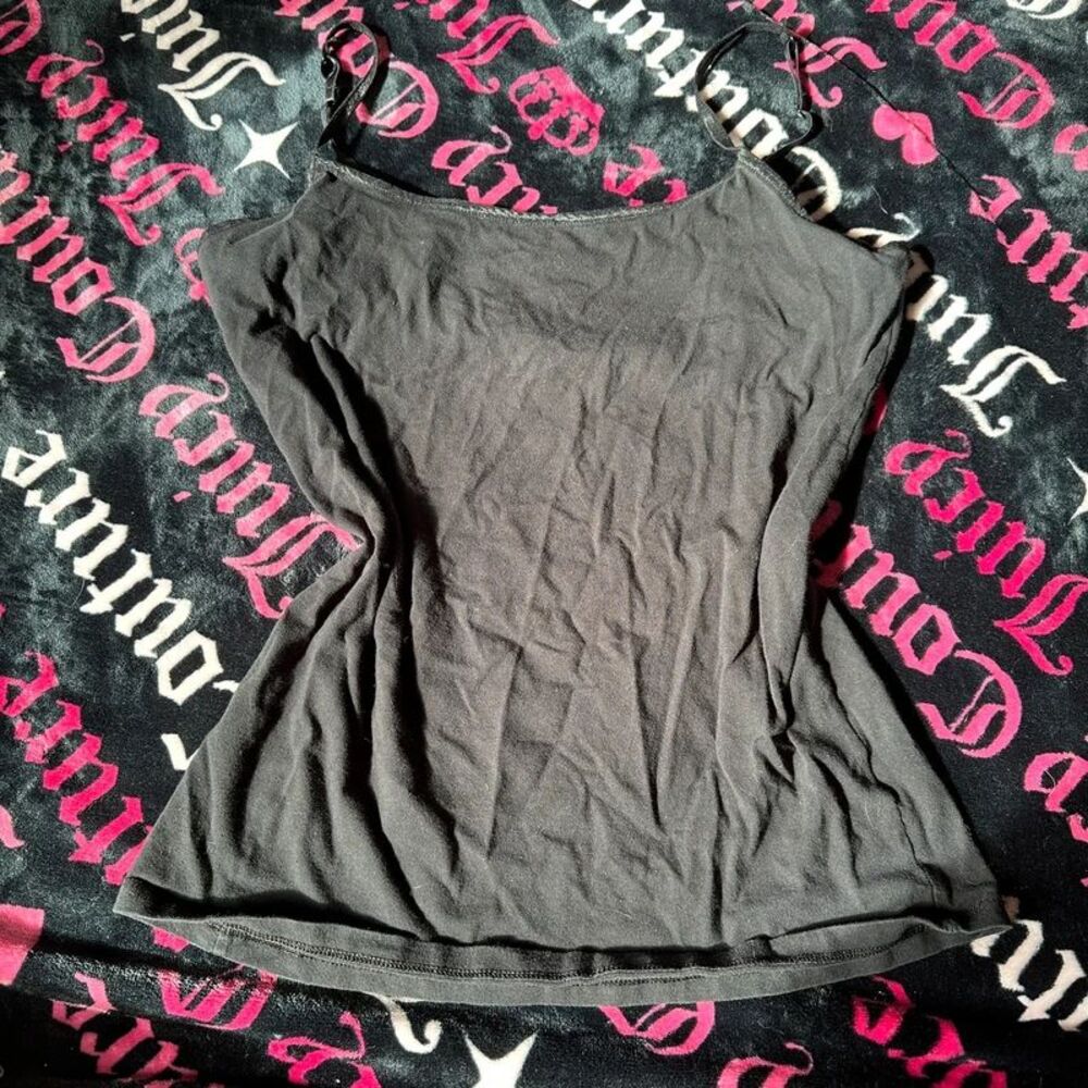 Y2K So Black Perfect Cami Size XL